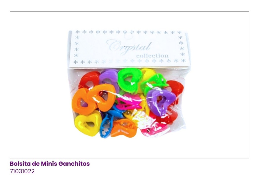 GANCHOS PIOJITOS CORAZON