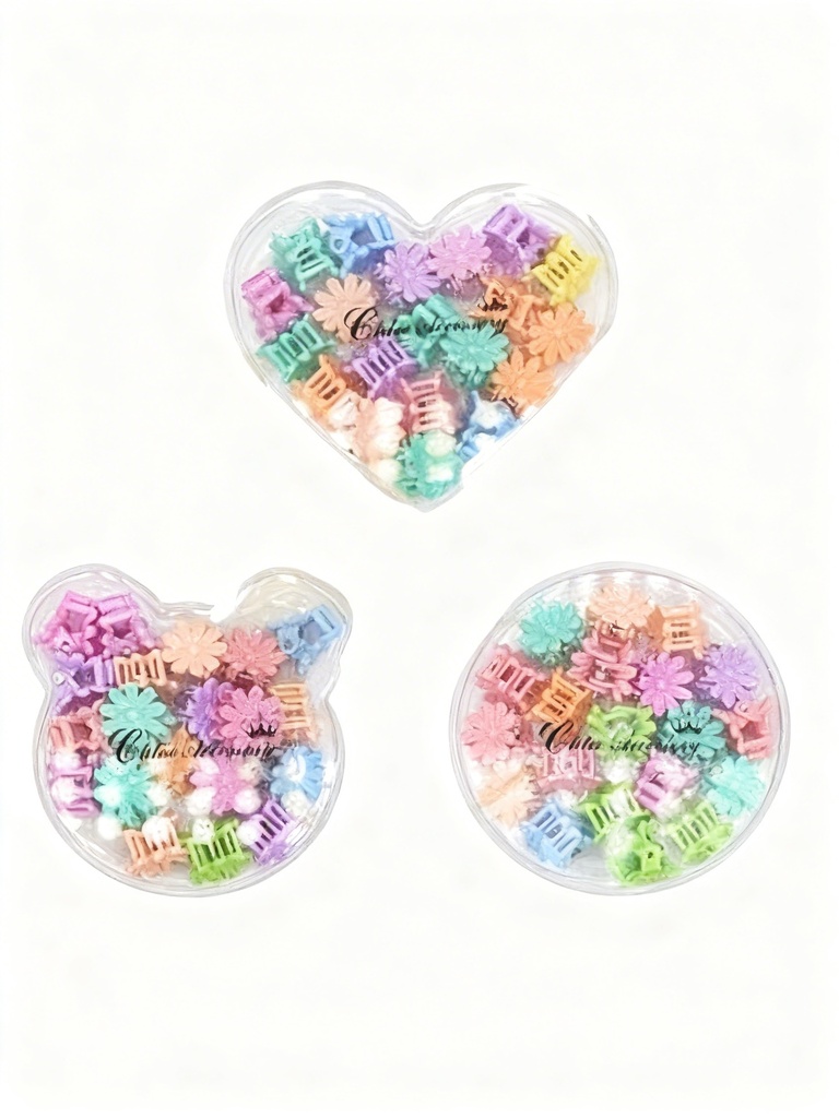 GANCHOS PIOJITOS EN ESTUCHE MARGARITA PASTEL