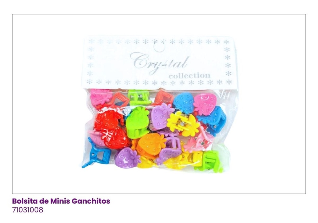 GANCHOS PIOJITOS FRESA