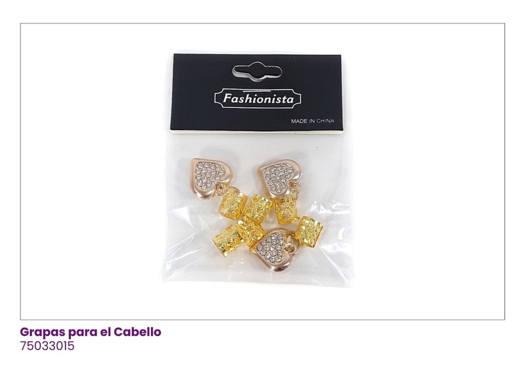 GRAPAS CABELLO CORAZON
