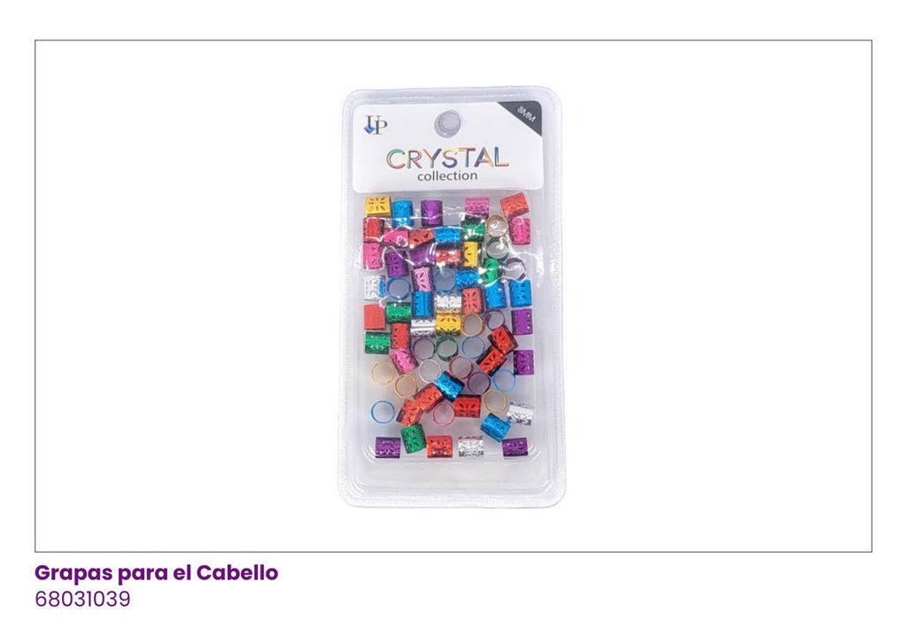 GRAPAS PARA EL CABELLO COLORES