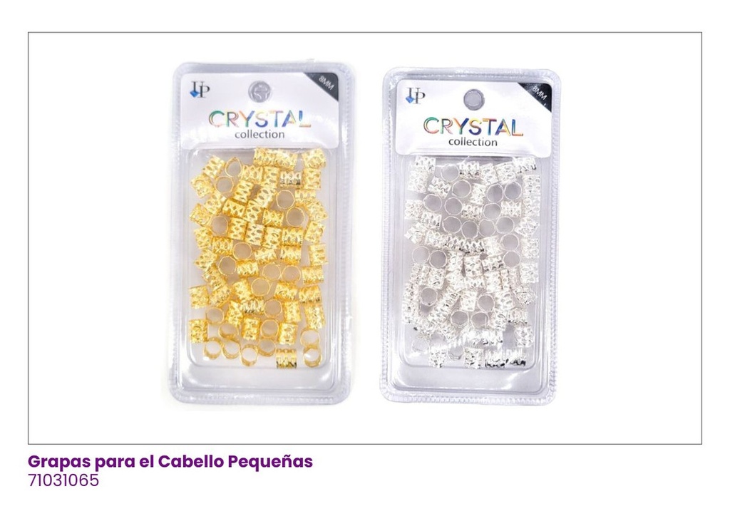 GRAPAS PARA EL CABELLO PLATEADAS