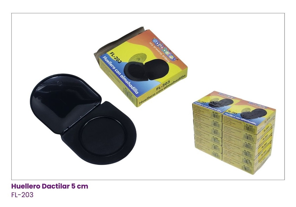 HUELLERO DE 5CM EN CAJITA - BULTO X