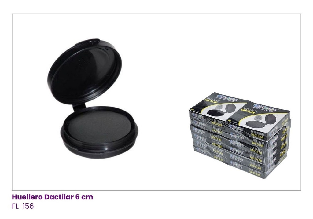 HUELLERO DE 6CM EN CAJITA 