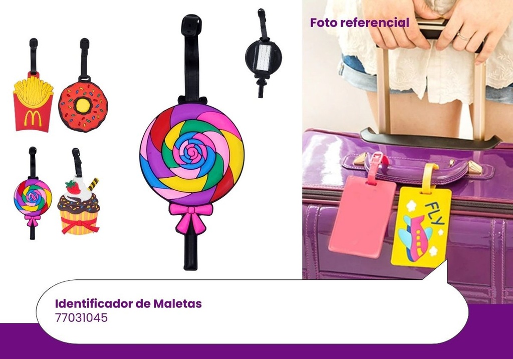 IDENTIFICADORES DE MALETA COMIDA