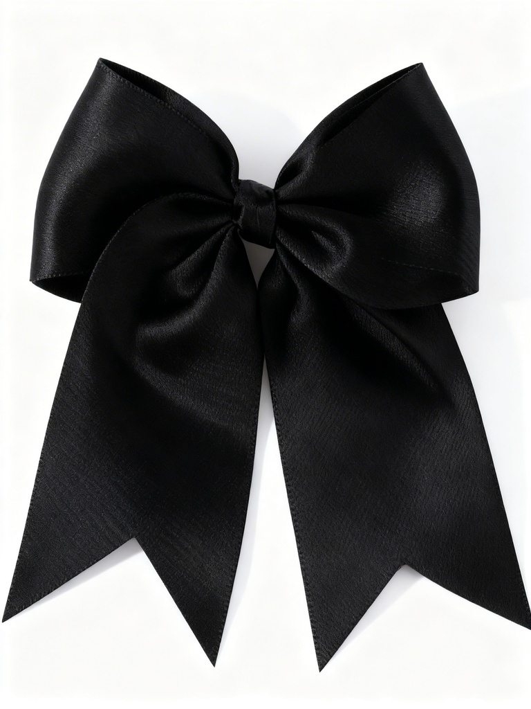 LAZO COQUETTE NEGRO (17CM)