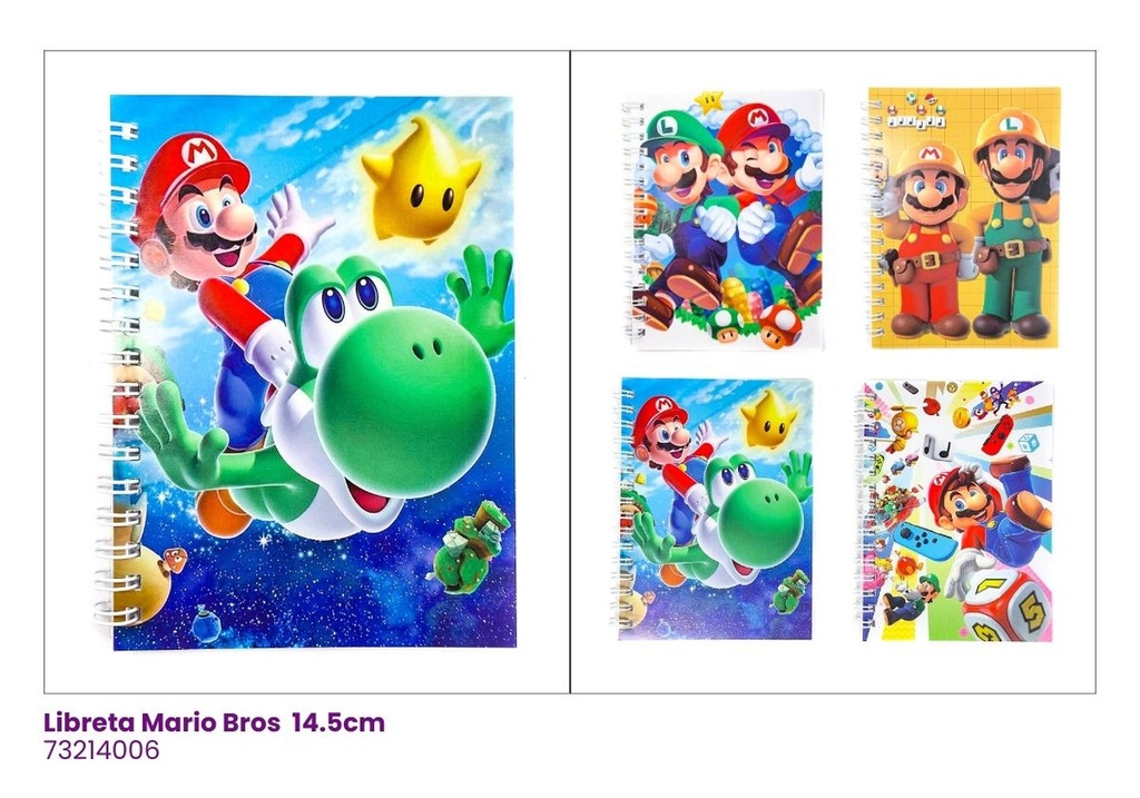 LIBRETAS MARIO BROS