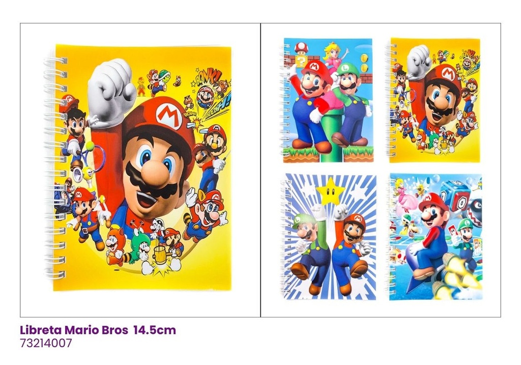 LIBRETAS SUPER MARIO BROS