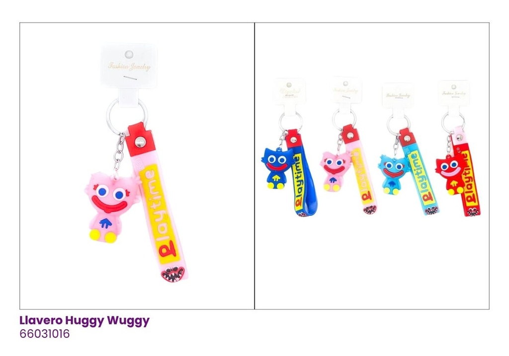LLAVEROS SILICON HUGGY WUGGY