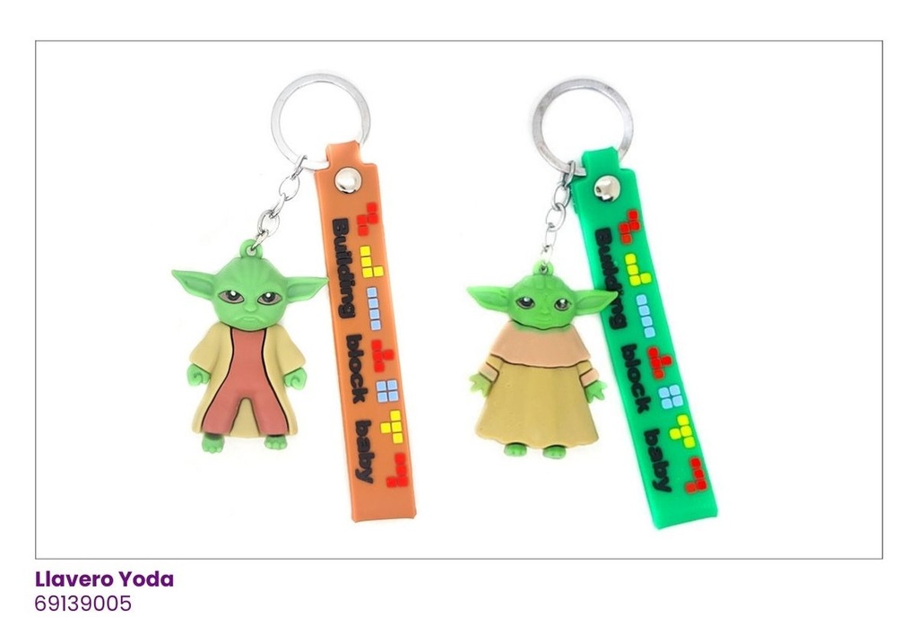 LLAVEROS SILICON STAR WARS