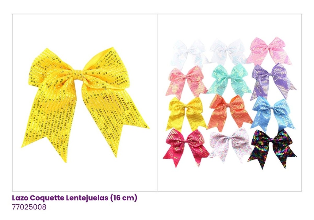MAXI LAZOS LENTEJUELAS