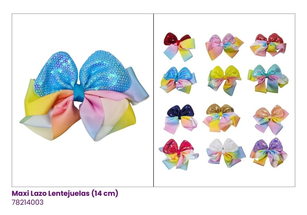 MAXI LAZOS LENTEJUELAS TIE DYE