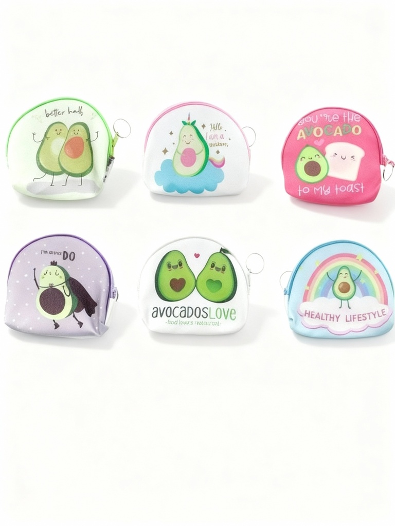 MONEDEROS CUERINA AGUACATE