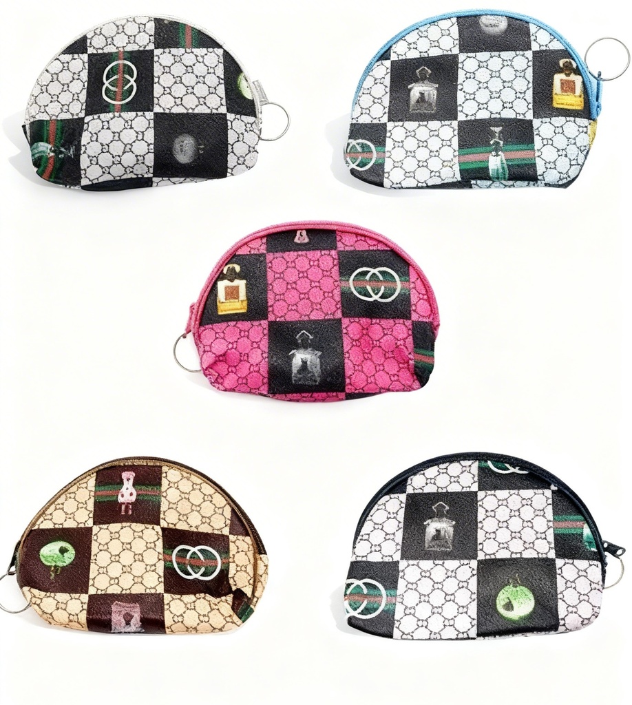 MONEDEROS CUERINA ESTAMPADO