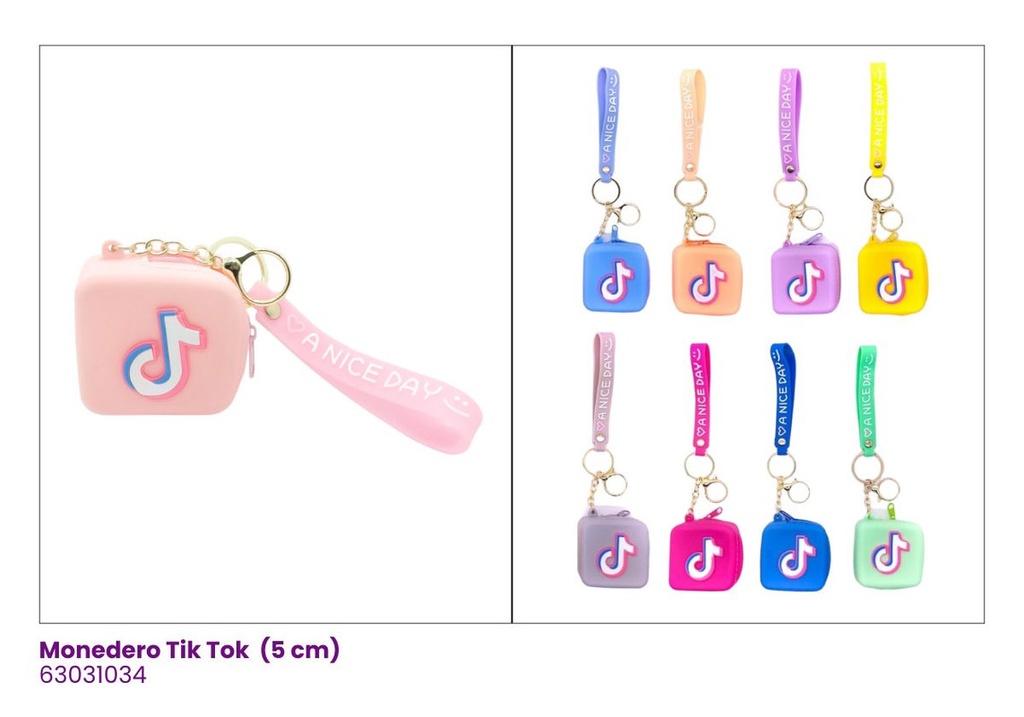 MONEDEROS SILICON TIK TOK