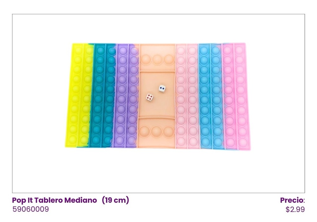 POP IT MEDIANO TABLERO
