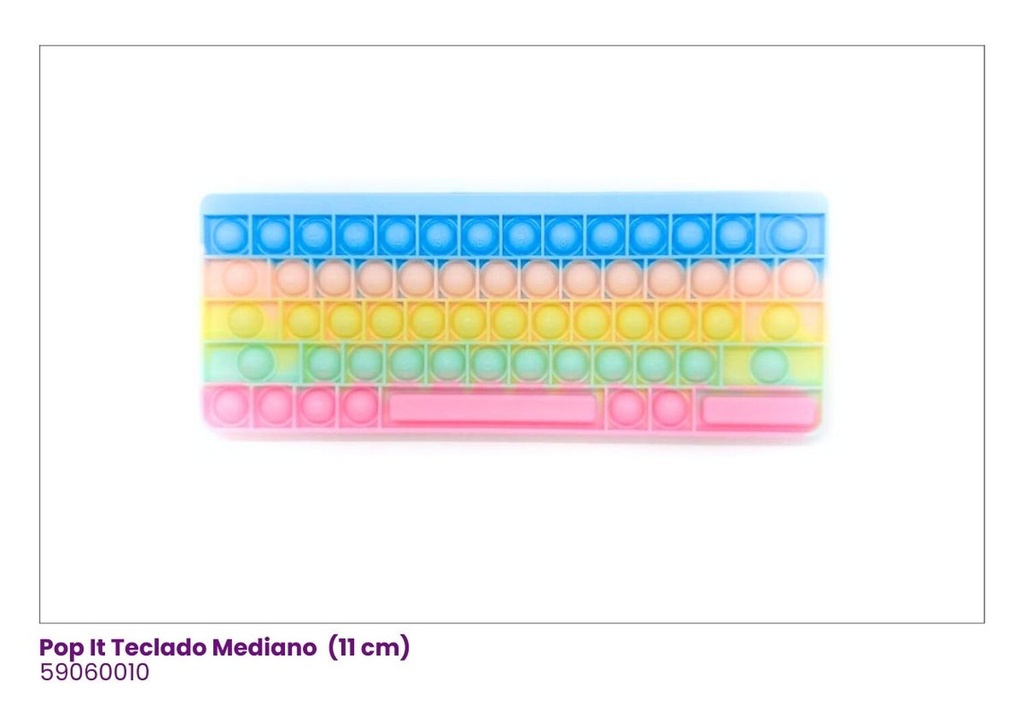 POP IT MEDIANO TECLADO MULTI COLOR B