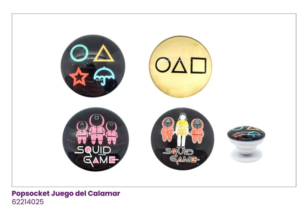 POPSOCKETS ACRILICO SQUID GAME