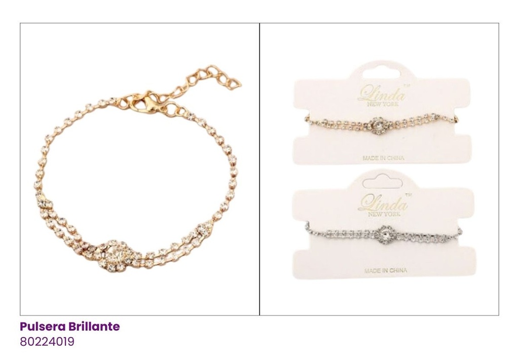PULSERAS STRASS PIEDRA