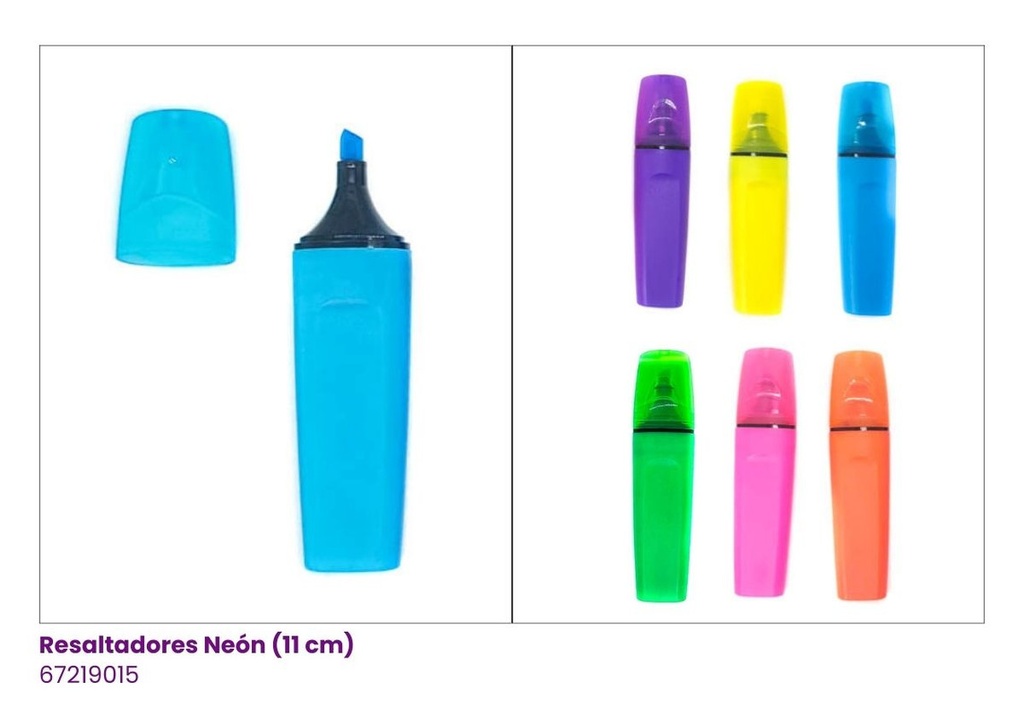 RESALTADORES MARCADORES NEON