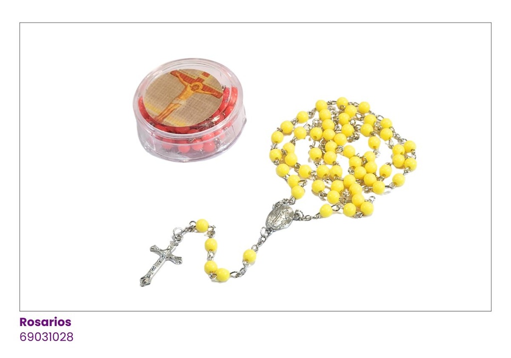 ROSARIOS ESTUCHE NEON