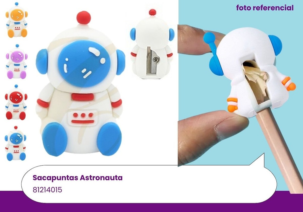 SACAPUNTAS ASTRONAUTA