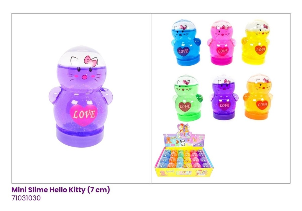 SLIME SET DE 2 HELLO KITTY
