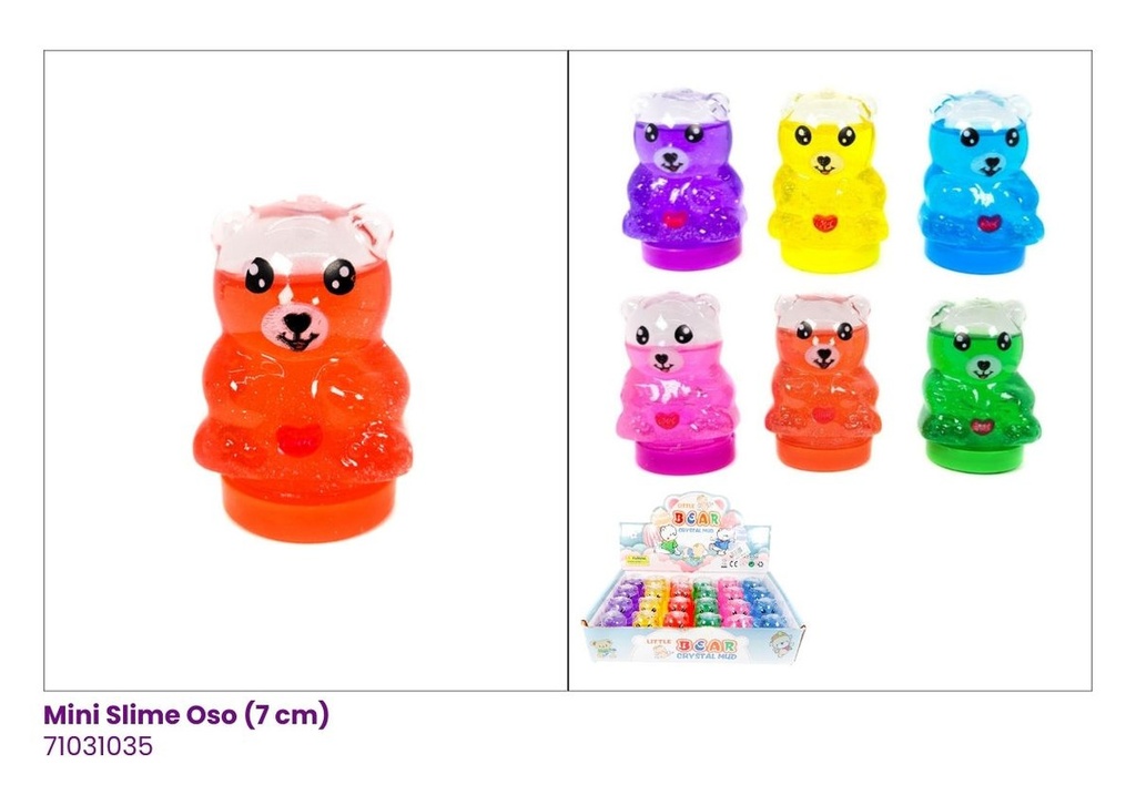 SLIME SET DE 2 OSITO