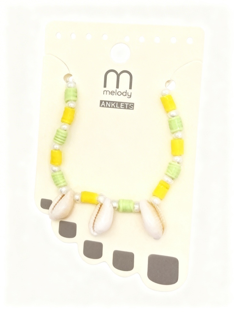 TOBILLERAS FANTASIA PIEDRA CARACOL