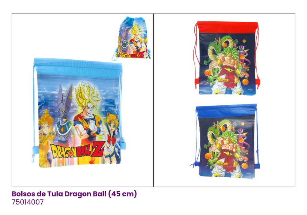 TULAS DRAGON BALLS