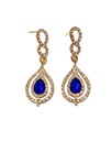 ZARCILLOS LARGOS FANTASIA STRASS DIAMANTE