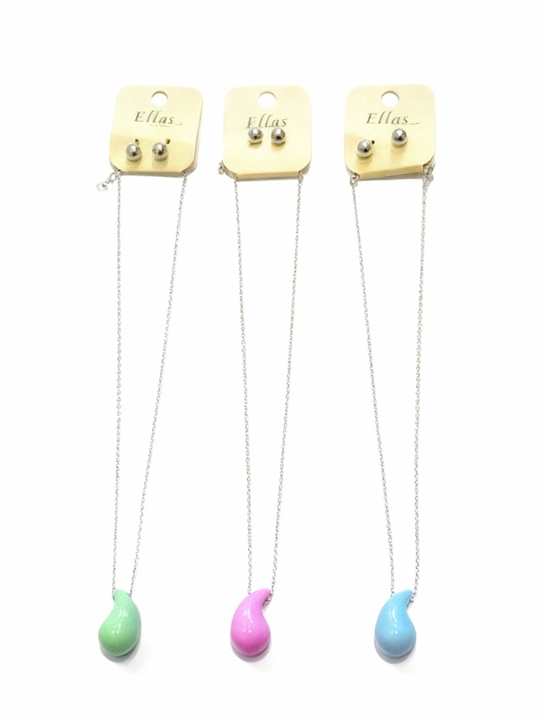 COLLAR GOTA COLORES PASTEL