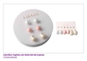 ZARCILLOS TOPITOS CON GOTA SET DE 6