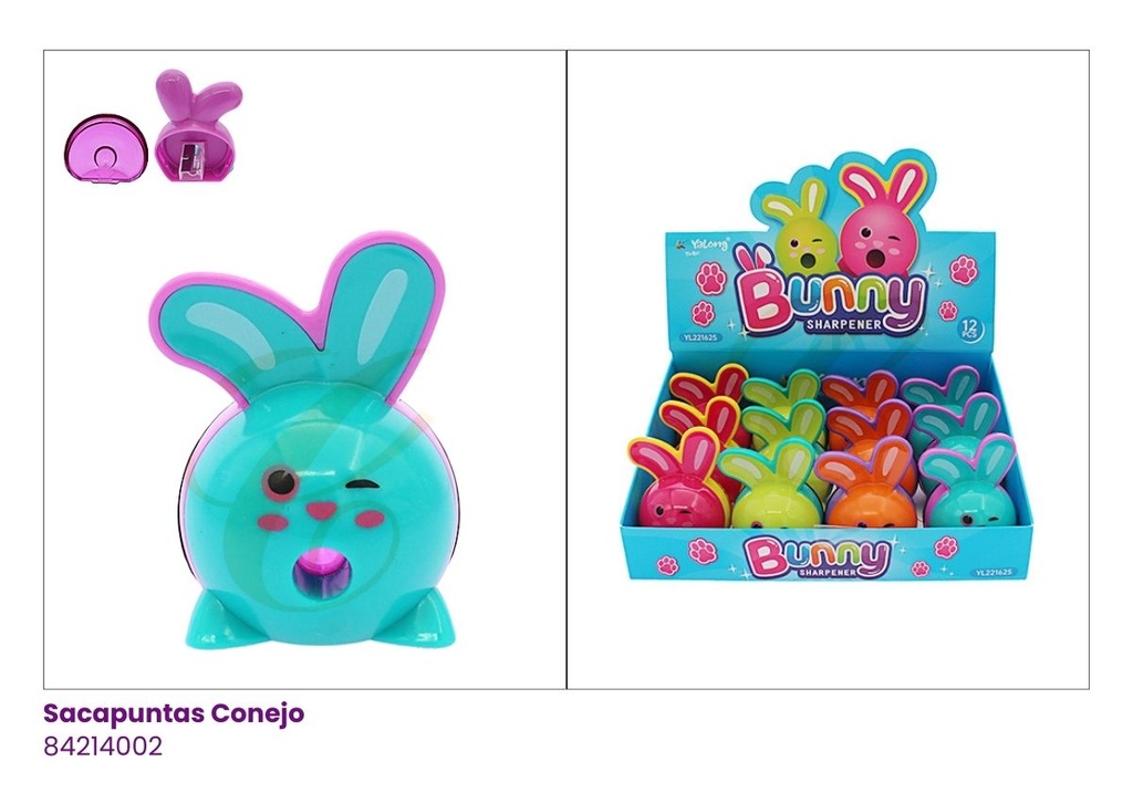SACAPUNTAS CONEJITO