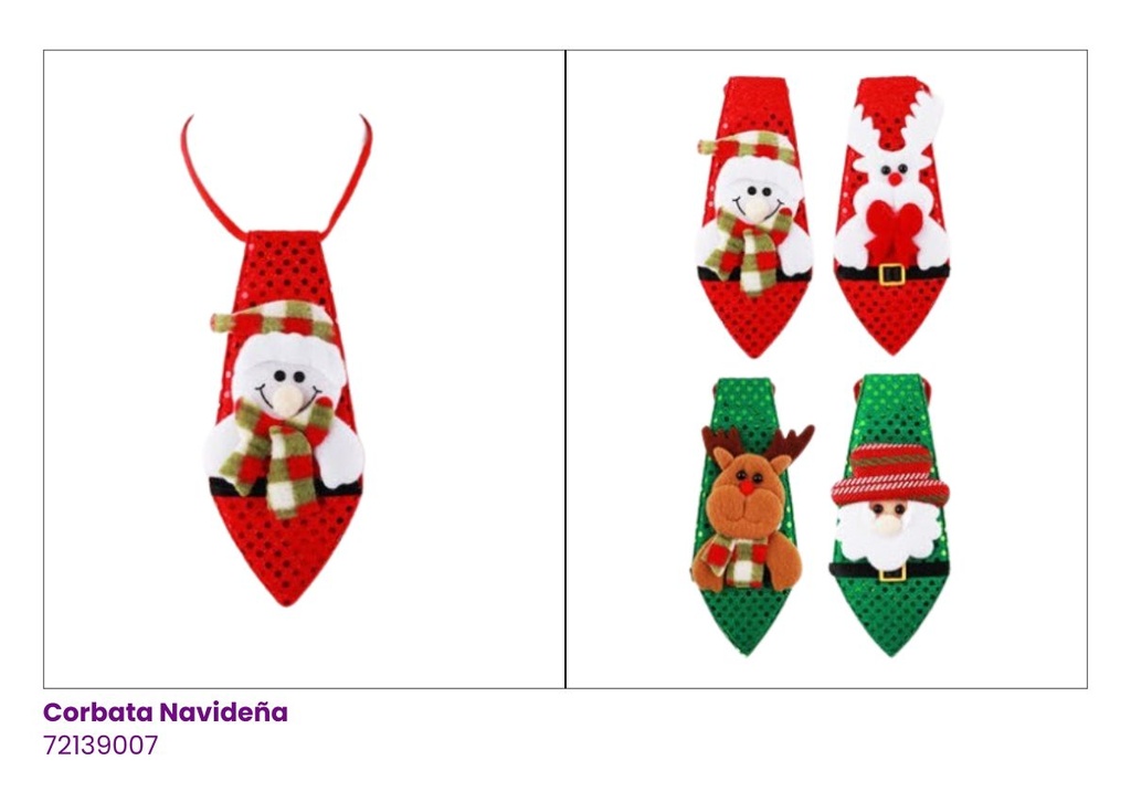 CORBATA NAVIDAD 
