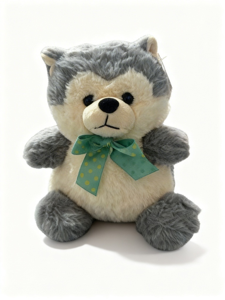 PELUCHES LOBO SIBERIANO PEQUEÑO (25 CM)