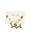 ZARCILLOS SET DE 3 ESTRELLA
