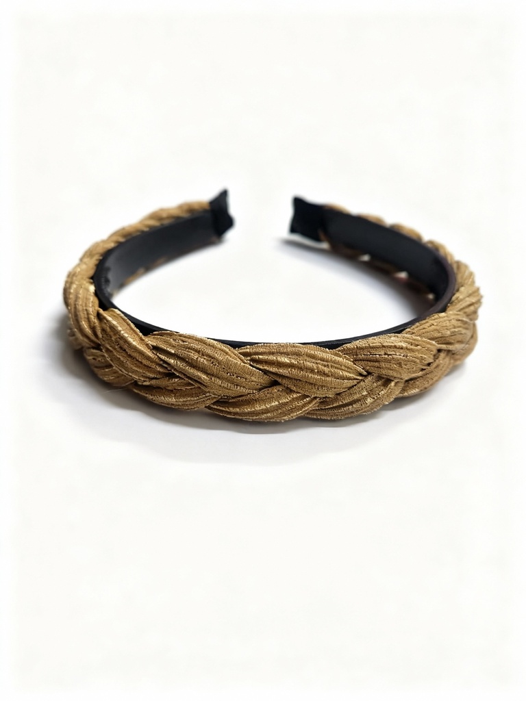 CINTILLOS TRENZADOS CAFÉ