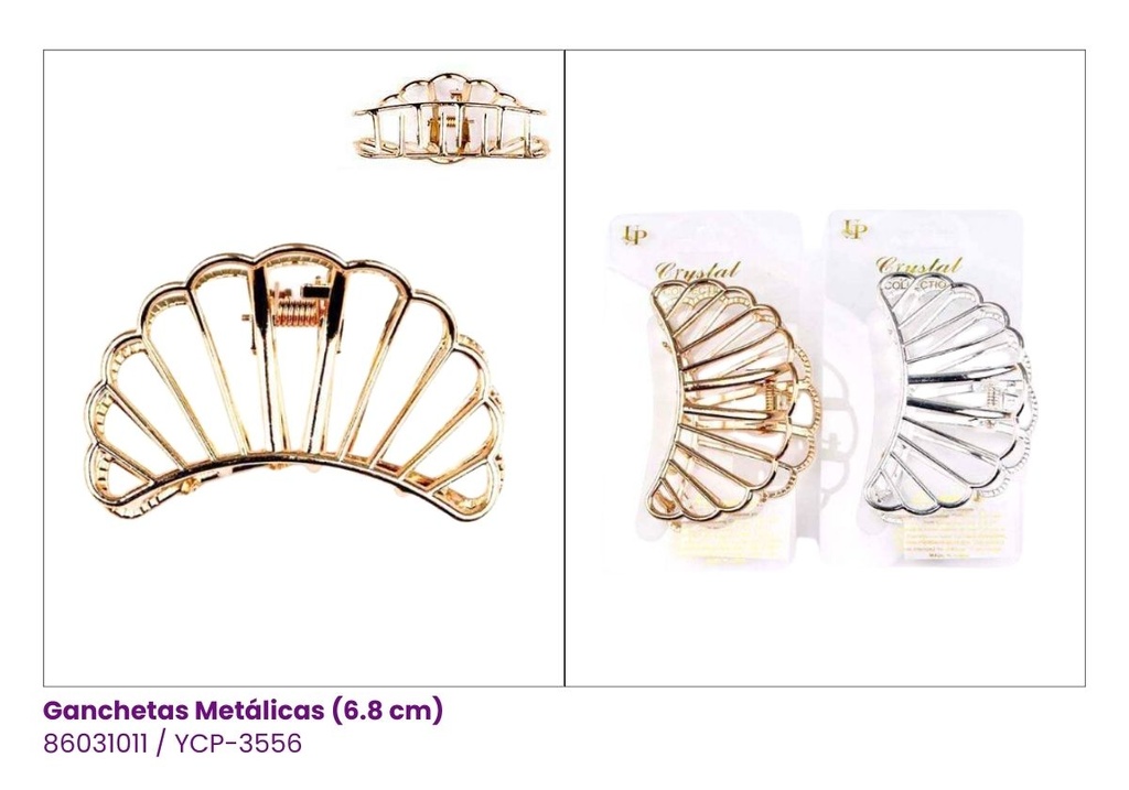 GANCHETAS METALICAS OSTRA