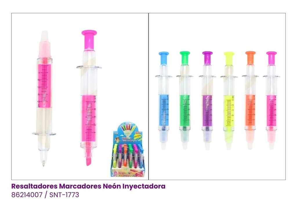 RESALTADORES MARCADORES INYECTADORA