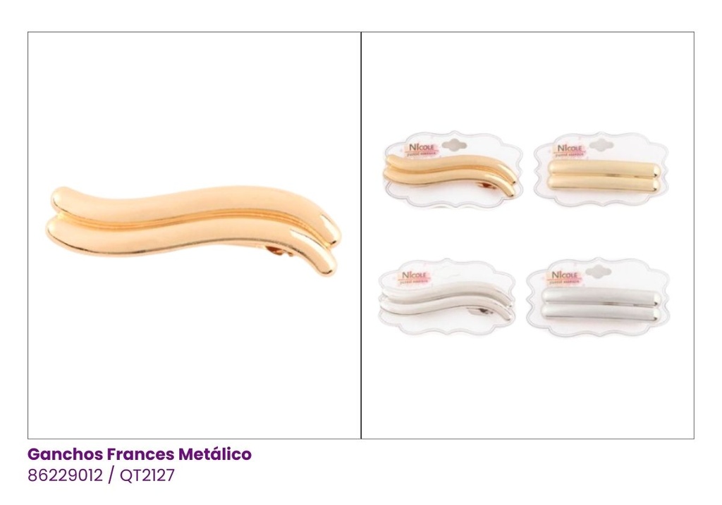 GANCHOS FRANCES LISOS
