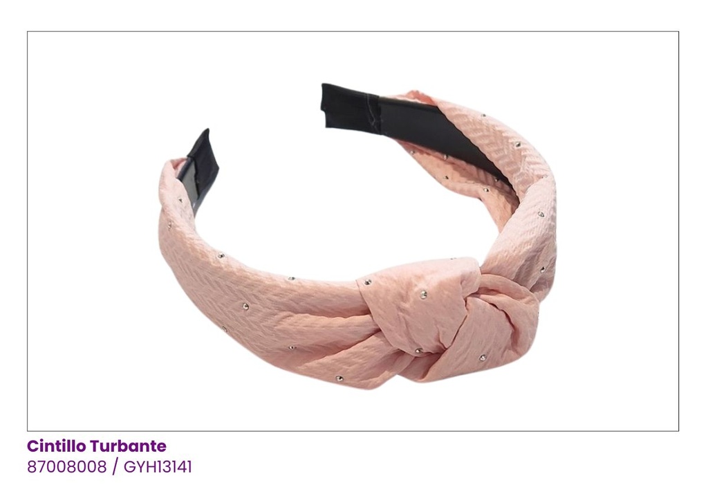 CINTILLOS TURBANTES PASTELES GRUESOS
