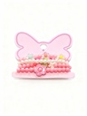 PULSERAS DE NIÑAS SET DE 4 FLOR