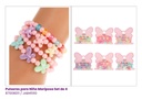 PULSERAS DE NIÑAS SET DE 4 MARIPOSA