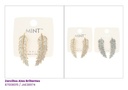 ZARCILLOS CHUNKY HOJAS STRASS