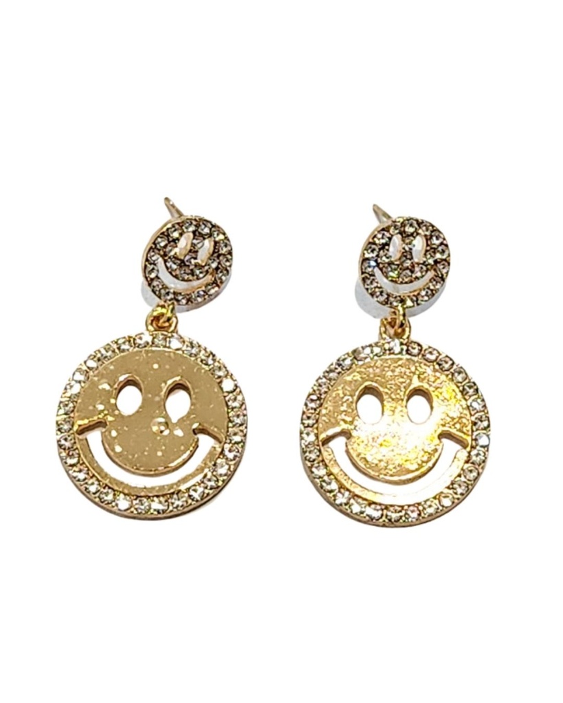 ZARCILLOS STRASS CARA FELIZ