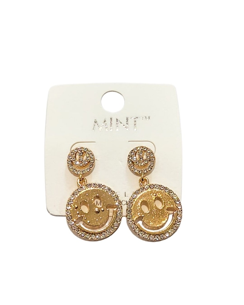 ZARCILLOS STRASS CARA FELIZ