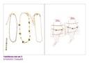 TOBILLERAS CEDENA SET DE 3
