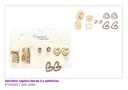 ZARCILLOS TOPITOS CORAZON Y EAR CUFF