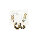 ARGOLLAS Y EAR CUFF CHUNKY SET 